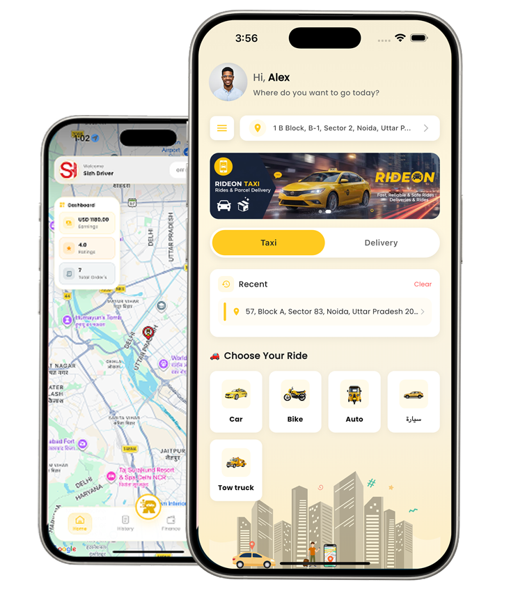 RideOn User App Preview